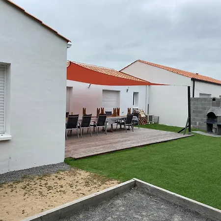 St Jean De Monts Maison Neuve 15 Pers 6ch בית נופש